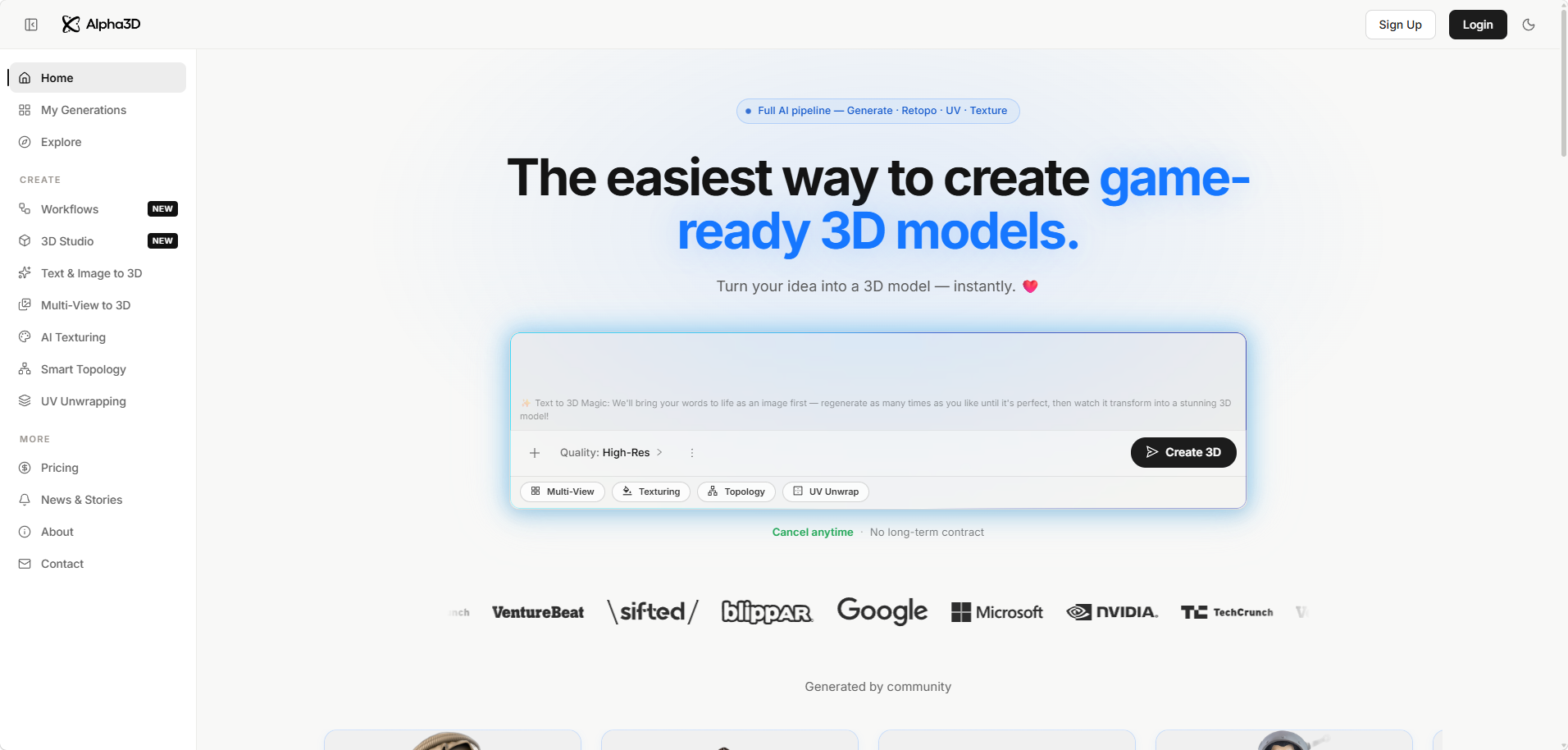 Alpha3D