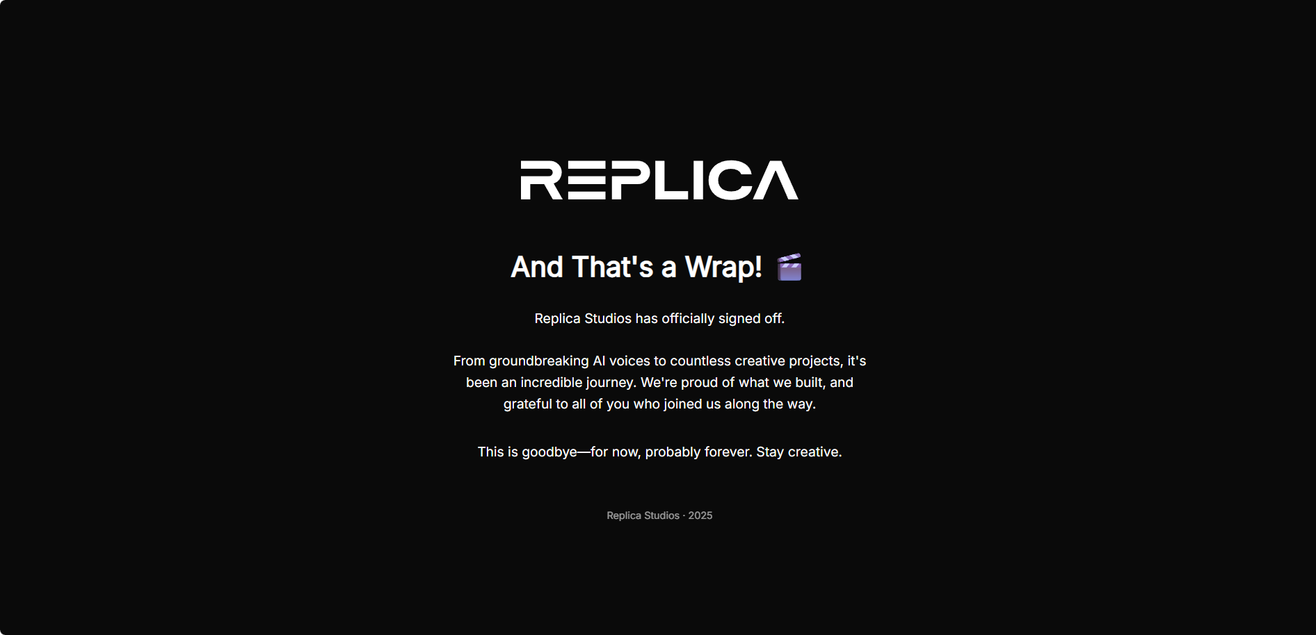 Replica Studios