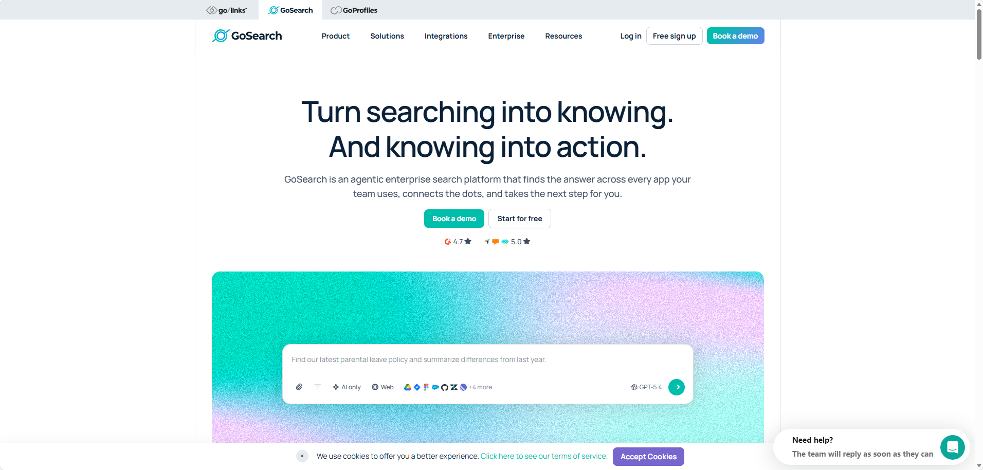 GoSearch