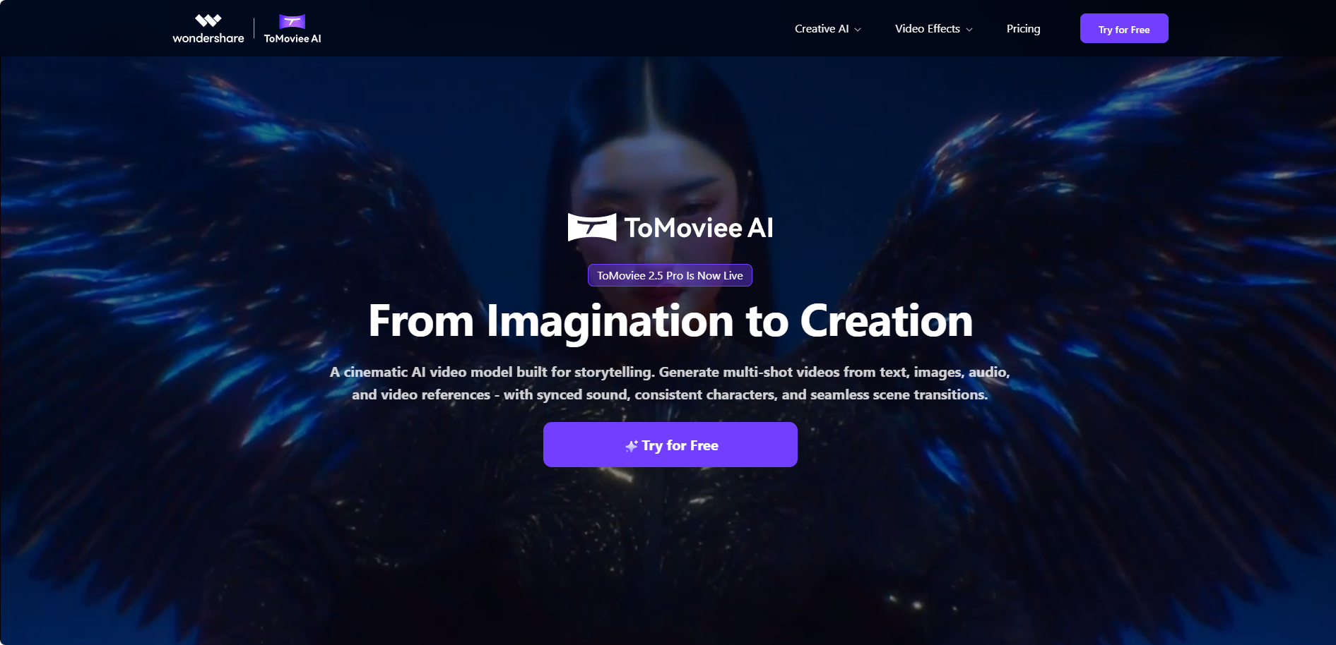 WonderShare ToMoviee AI