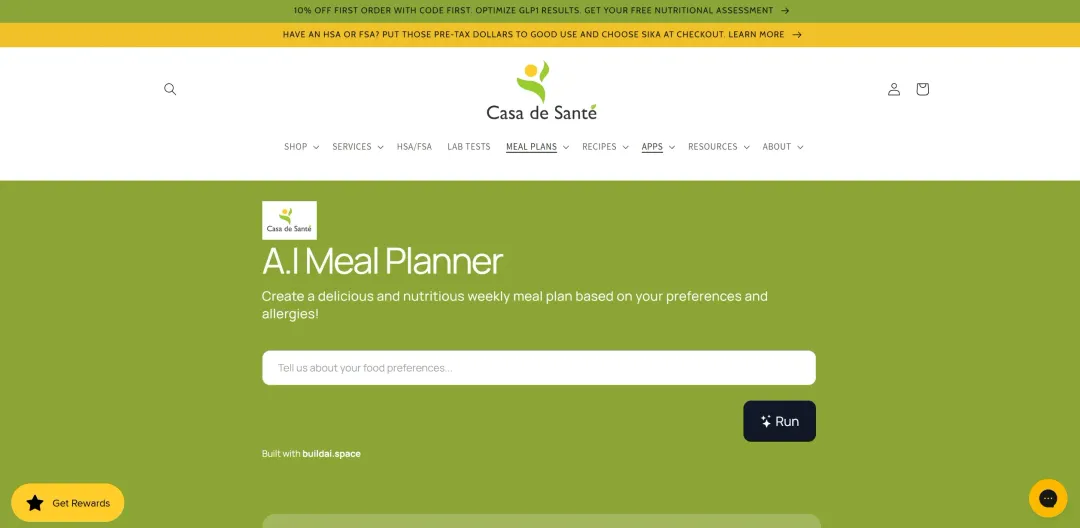 AI Meal Planner