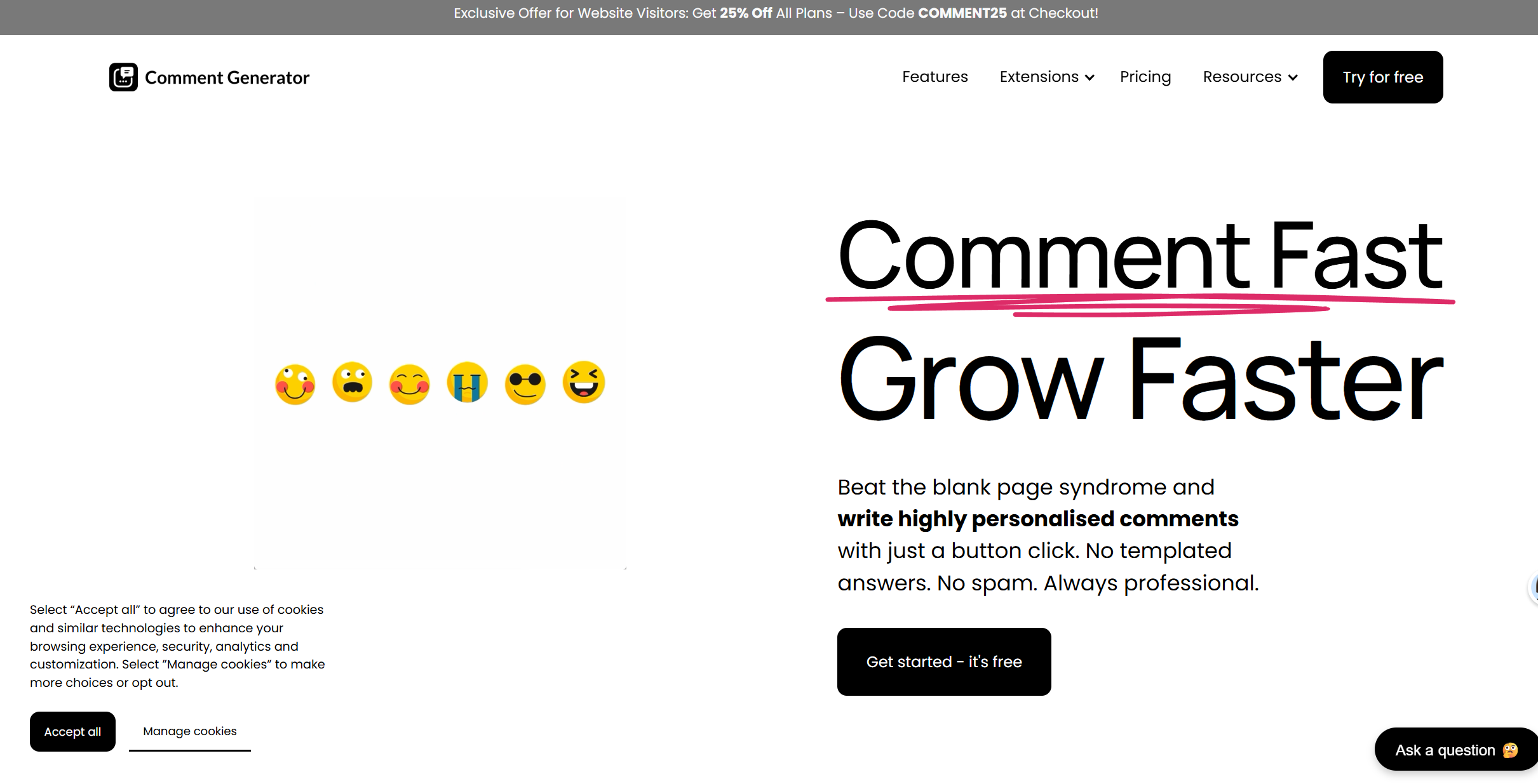 Comment Generator