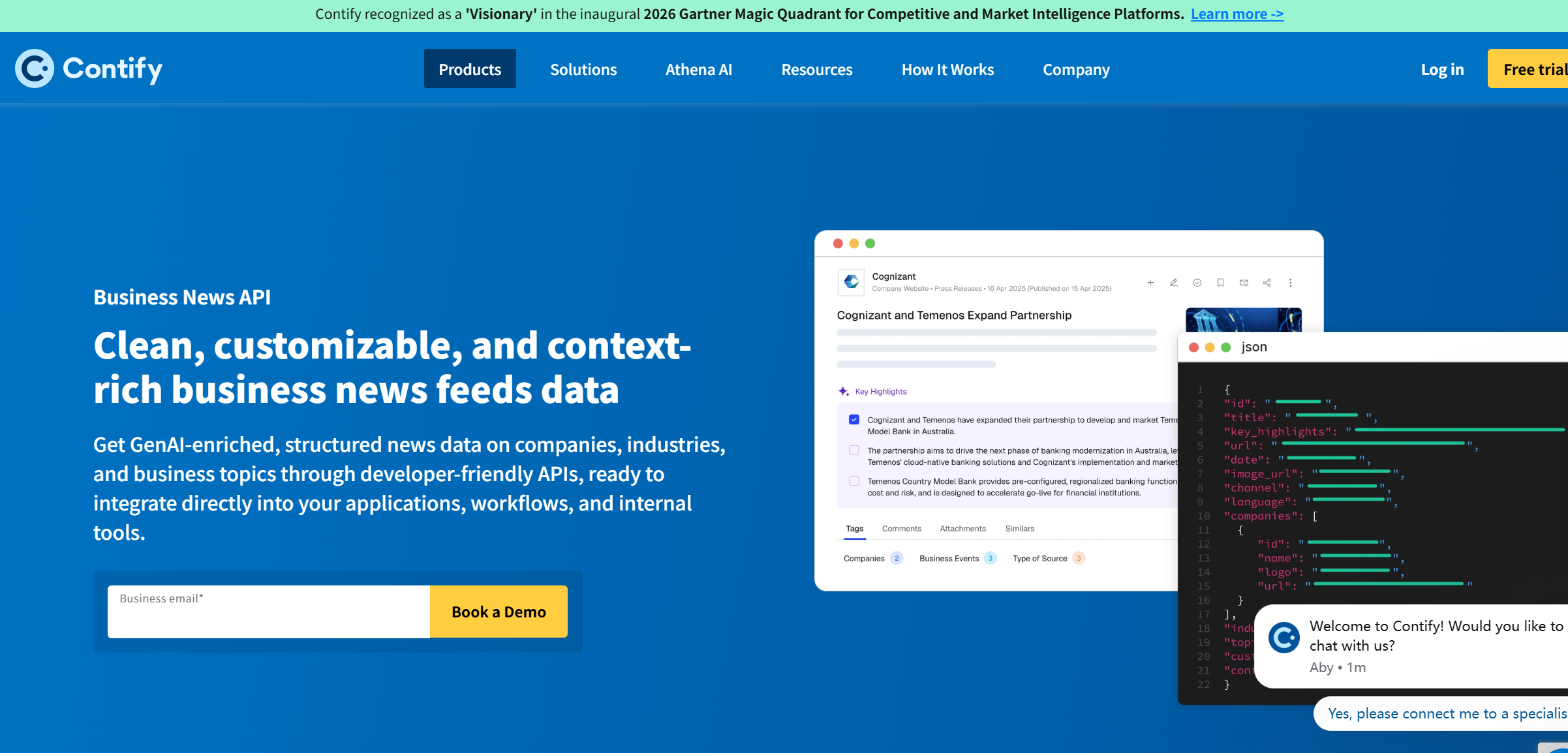 Contify News API