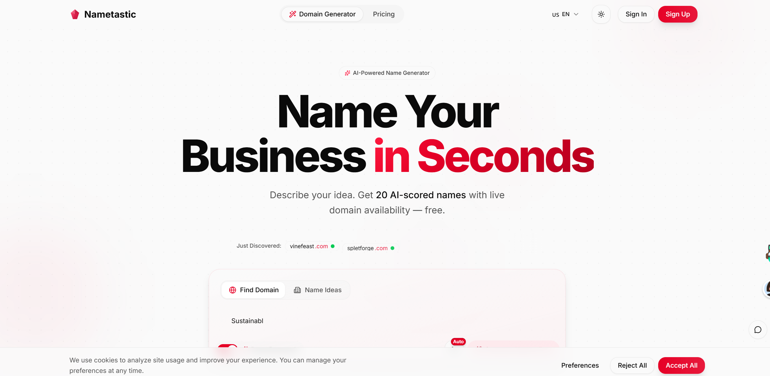 Nametastic