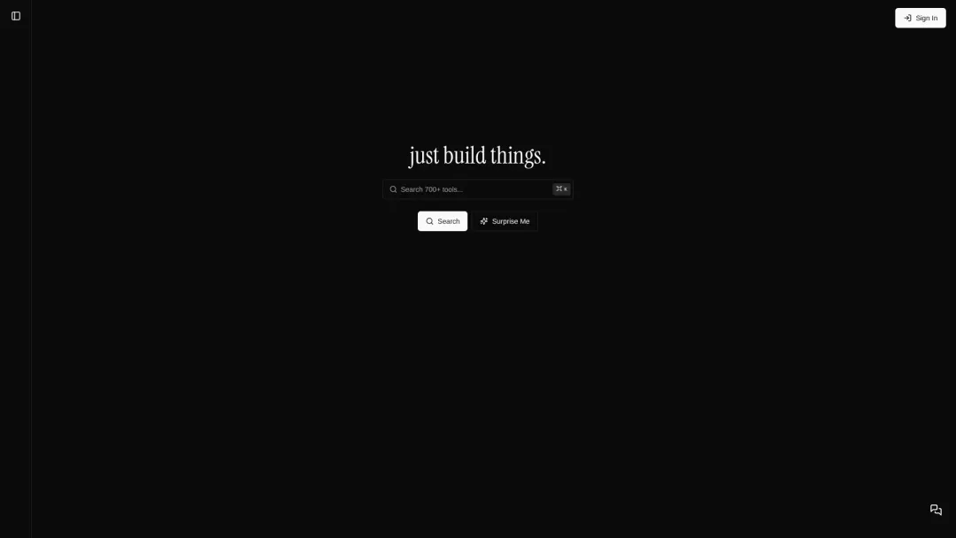 Just build things