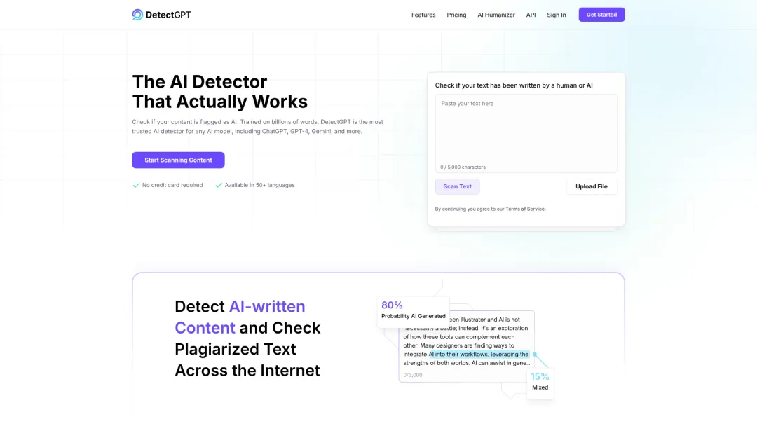 DetectGPT