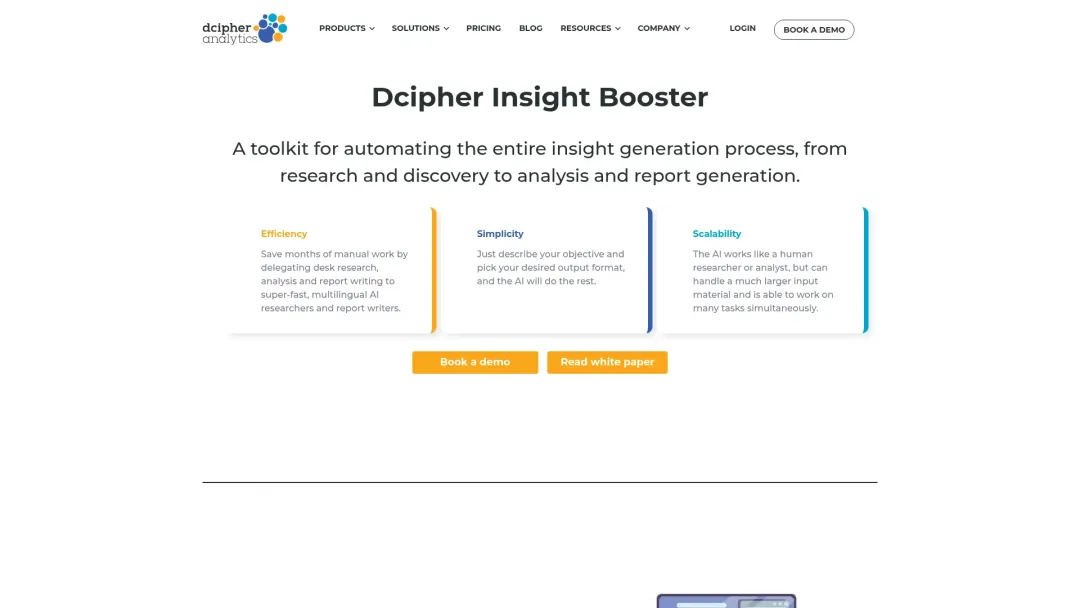 Dcipher Insight Booster