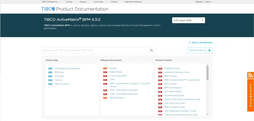 TIBCO ActiveMatrix BPM
